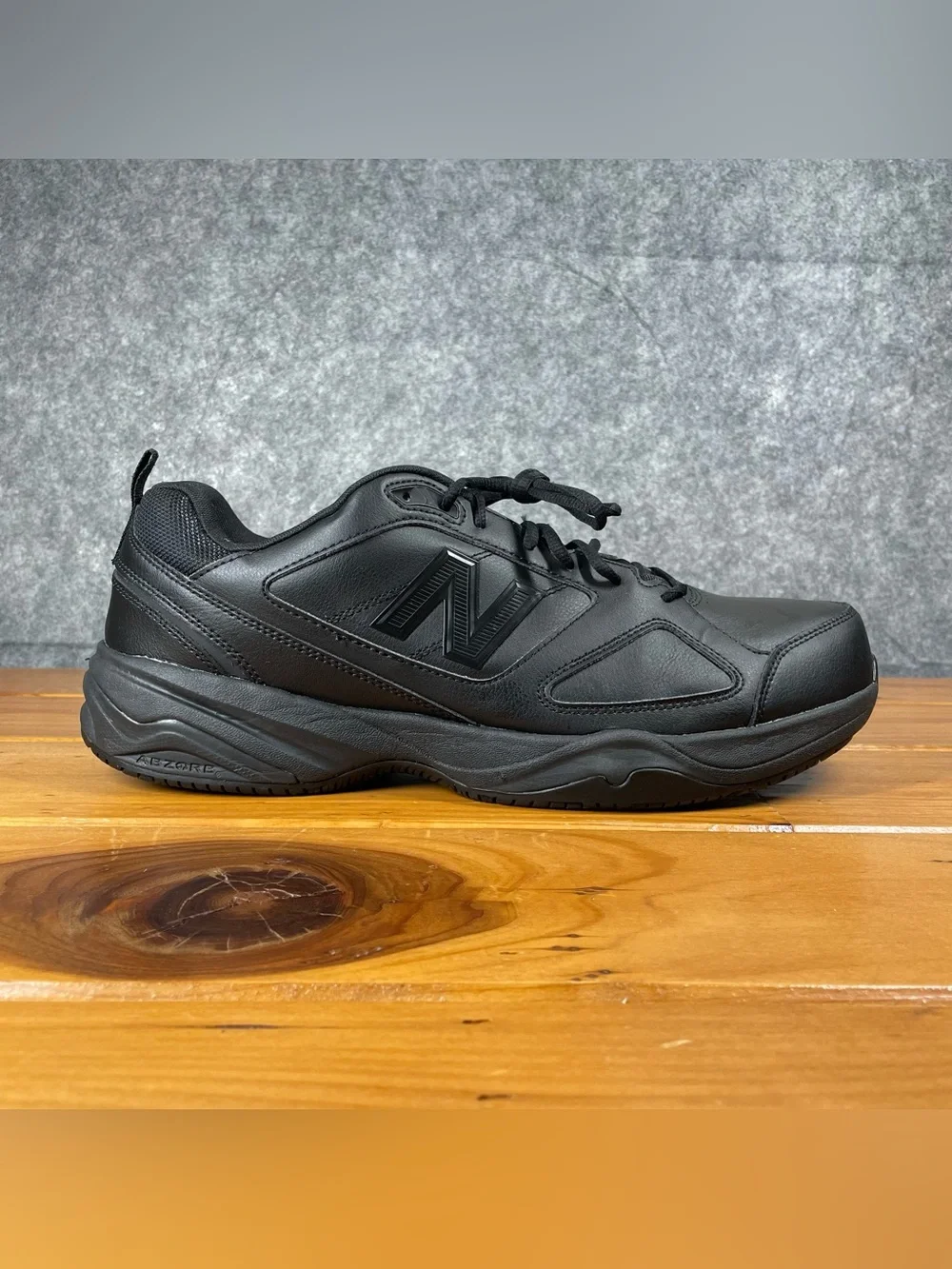 New Balance 626 Industrial Mens 15 4E Black Leather Slip Resistant Work Shoes
